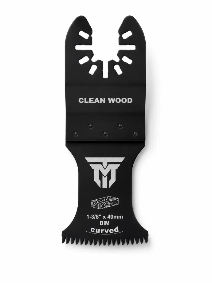 Trademark 1-1/4" Curve Teeth Wood Oscillating Blade [42-2]
