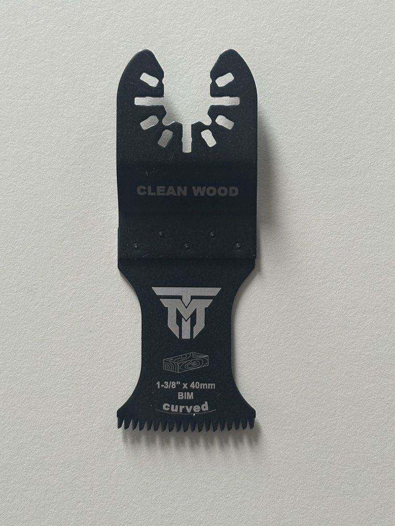 Trademark 1-1/4" Curve Tooth Hardwood Oscillating Blade [43-2]