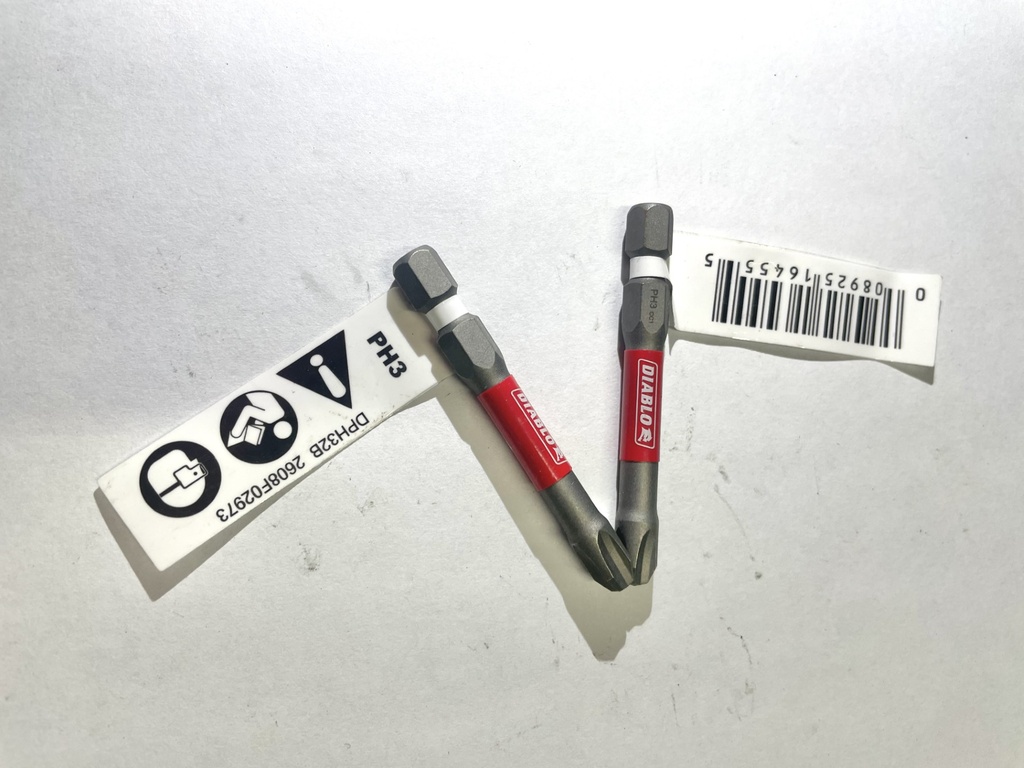 Diablo 2" #3 Phillips Insert Bit[4-5]