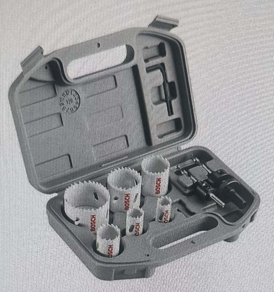 Bosch 9PC General Purpose BM Holesaw Kit