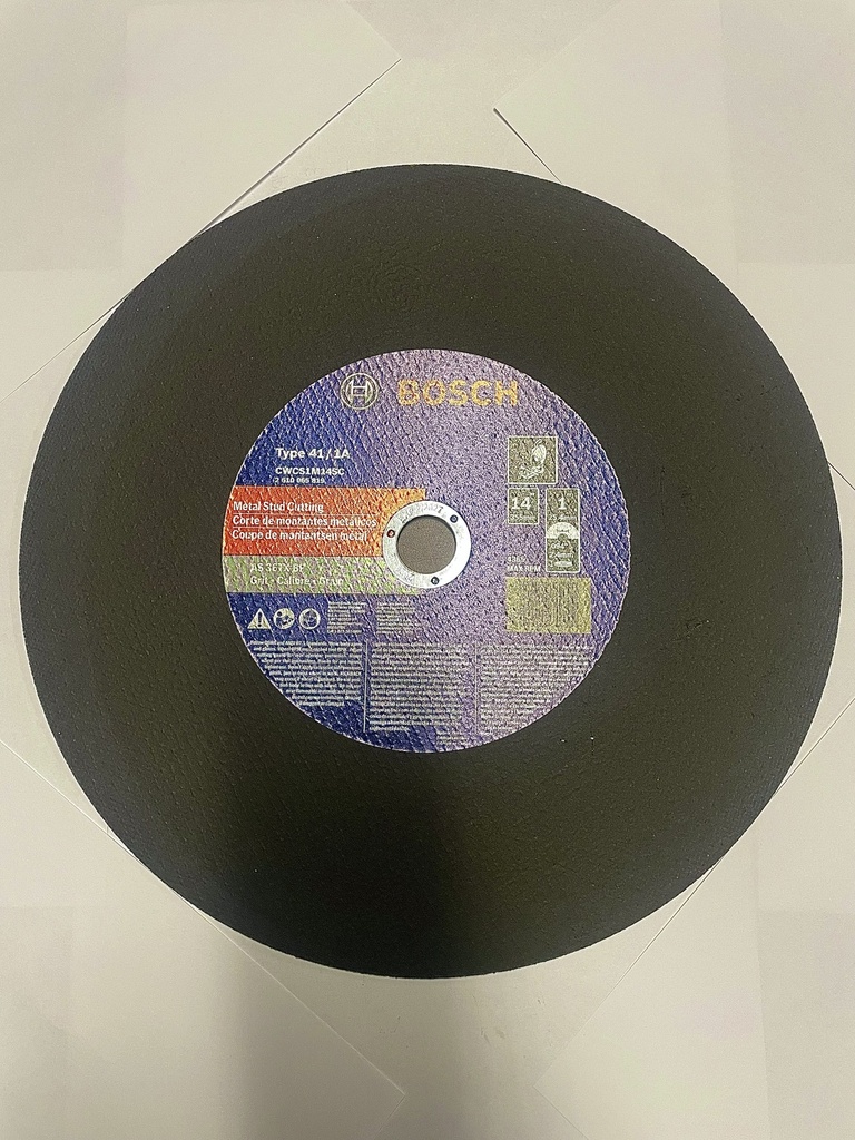 Bosch 14" Metal Cutting Wheel [25-W]