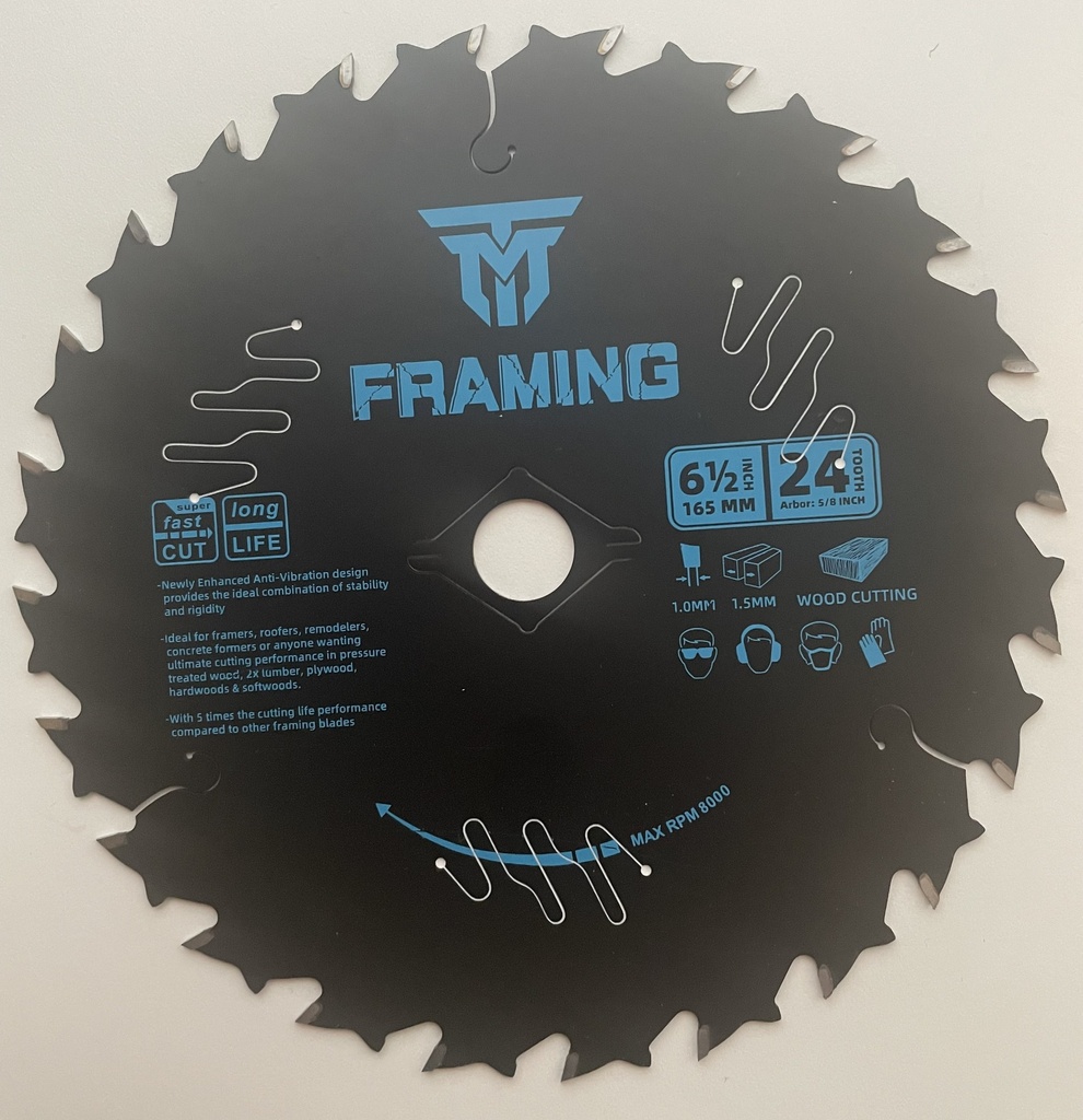 TM 6-1/2" 24T Circular Saw Blade[32]