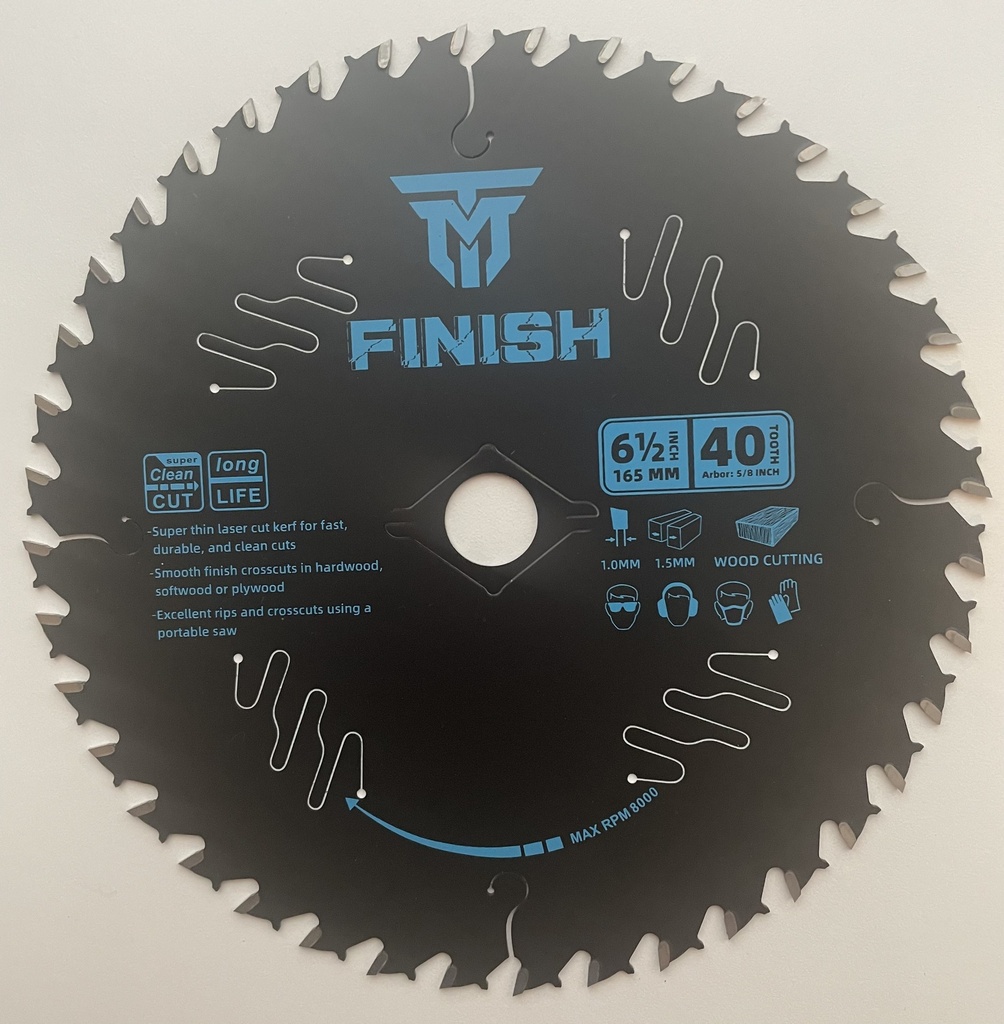 TM 6-1/2" 40T Circular Saw Blade[32]