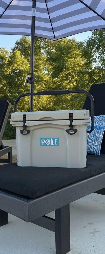 Pole 35 Insulated Cooler Gray
