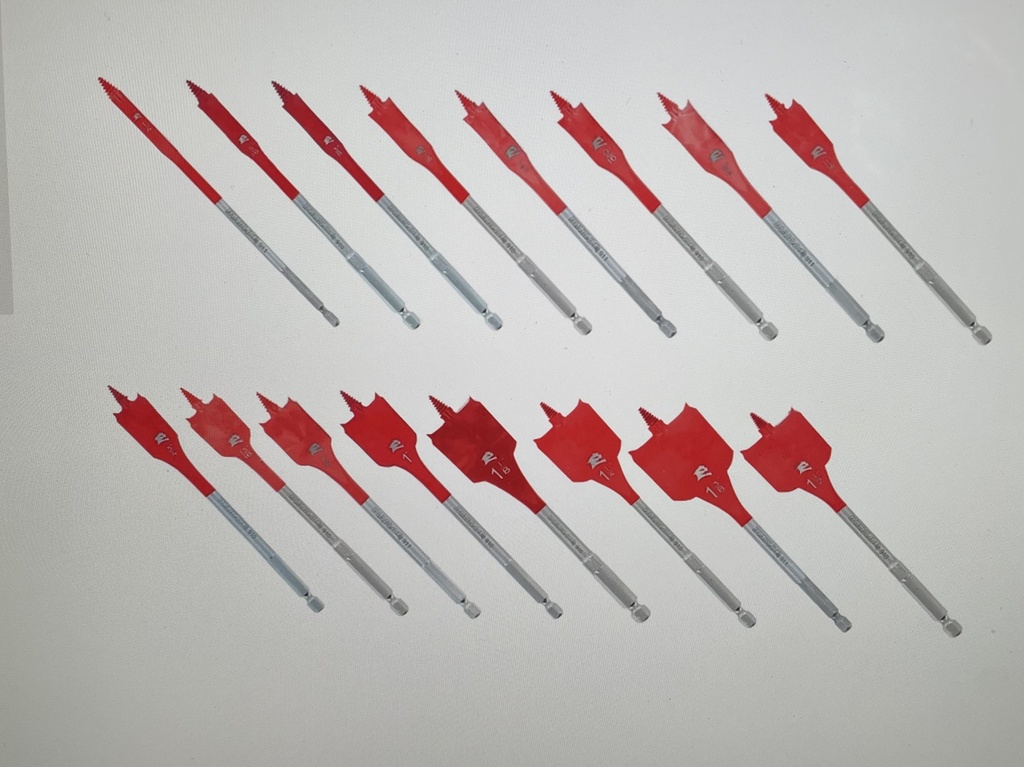 Diablo 16 pc Spade Bit Set