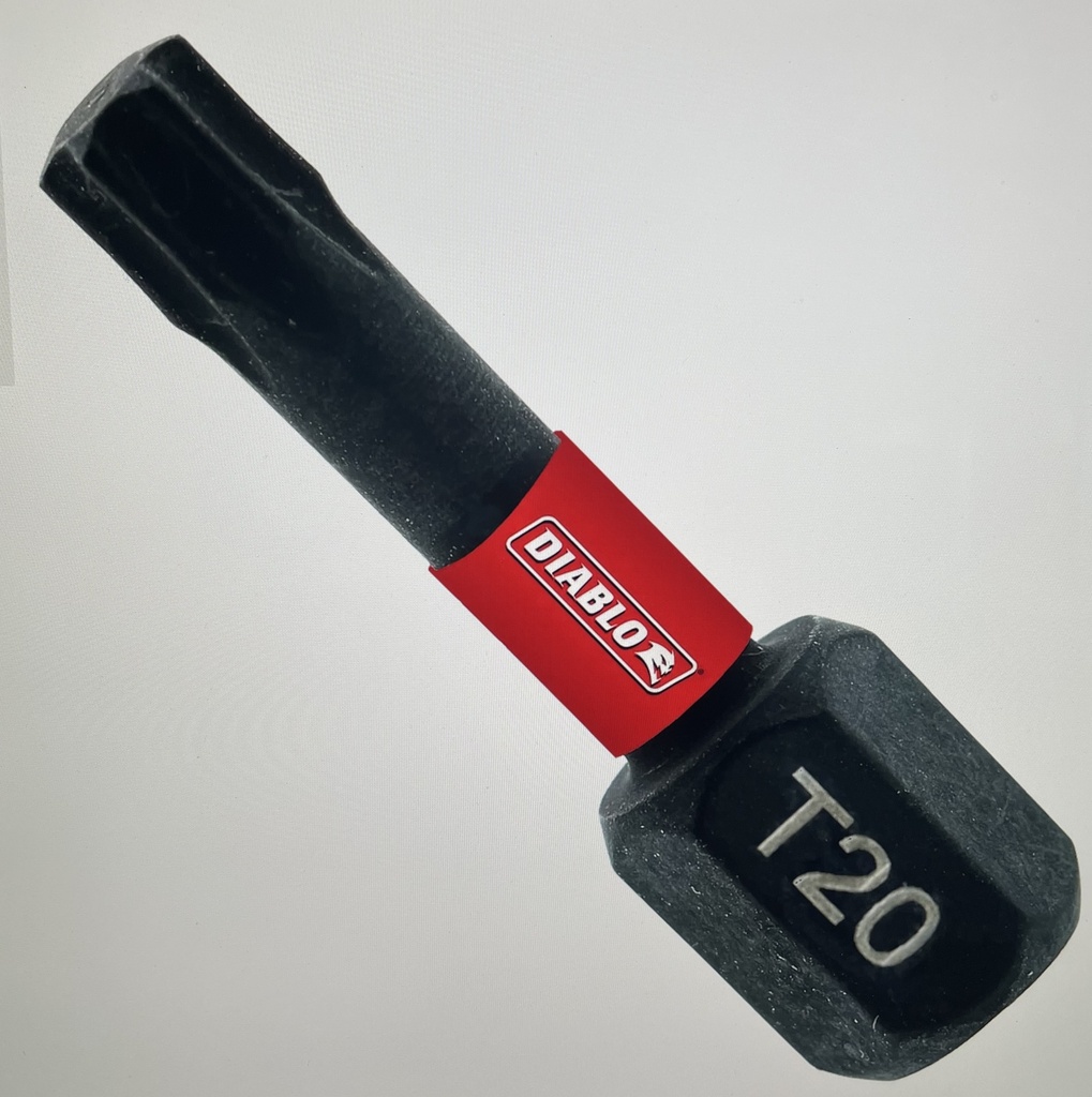 Diablo 1" T-20 Bits[45-3]