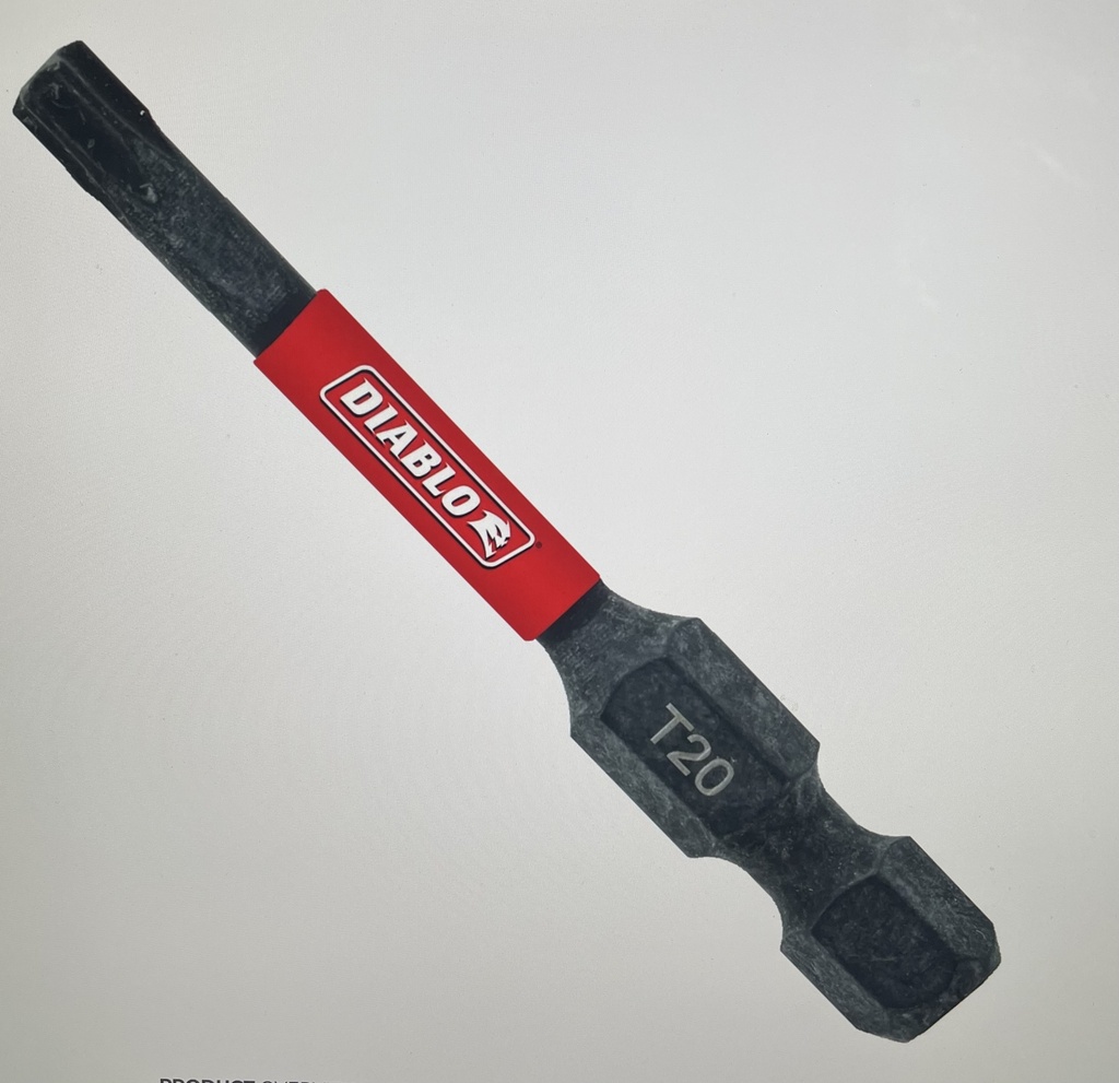 Diablo: 2" T-20 Torx Bits