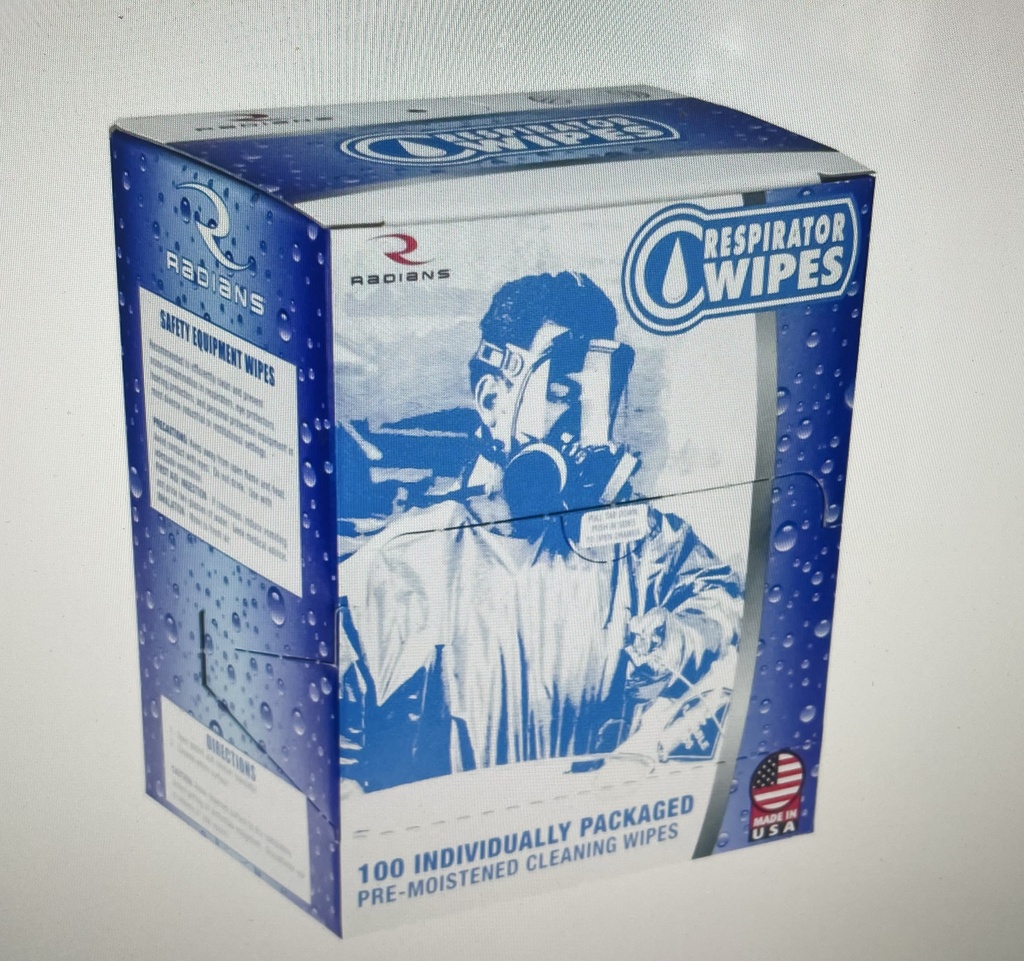 RESPIRATOR WIPES (RADIANS)