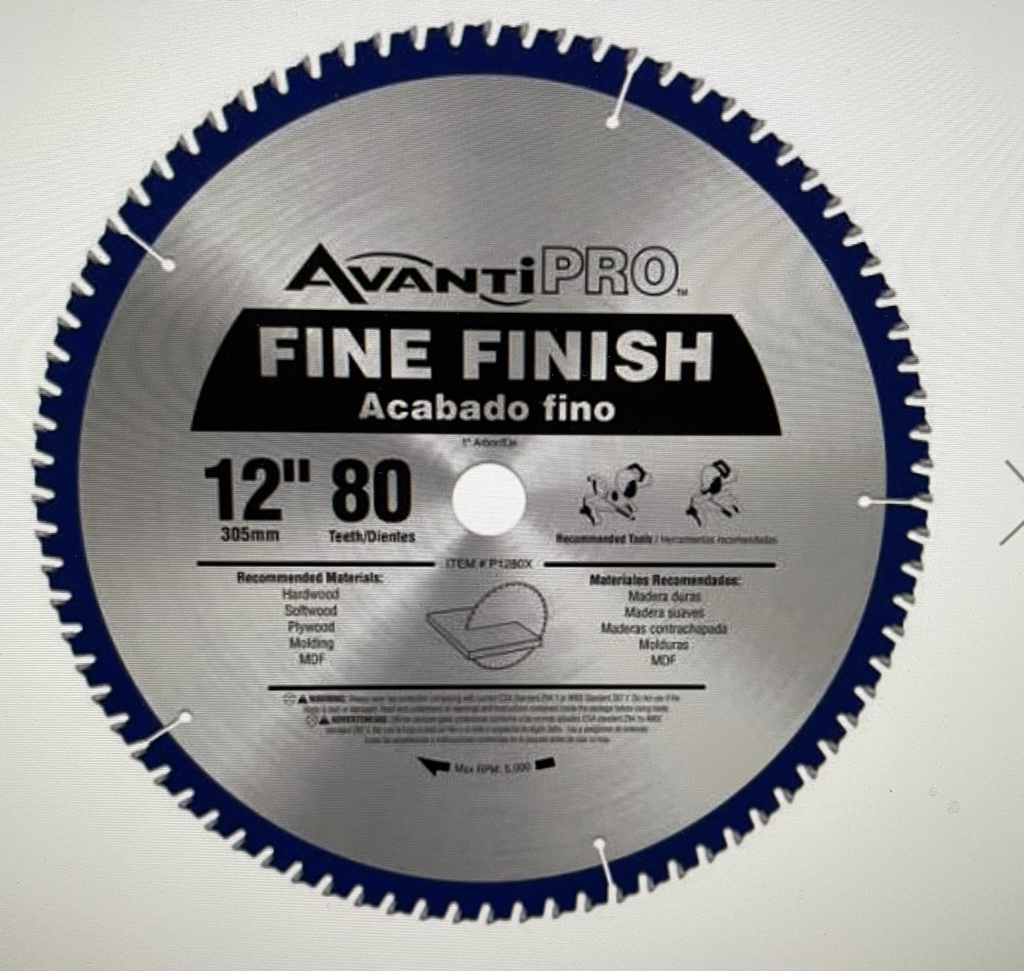 Avanti 12" 80T