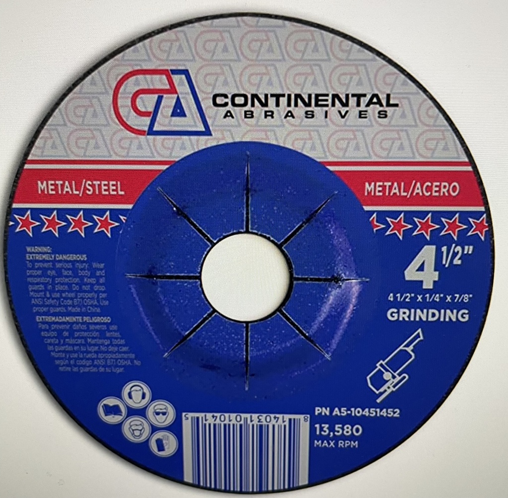 Continental 4 1/2" TYPE 27 CUT