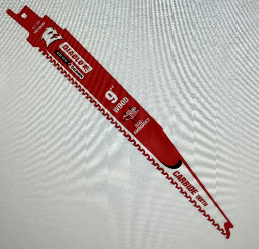Diablo 9" Carbide Wood w/ Nails [31-1]