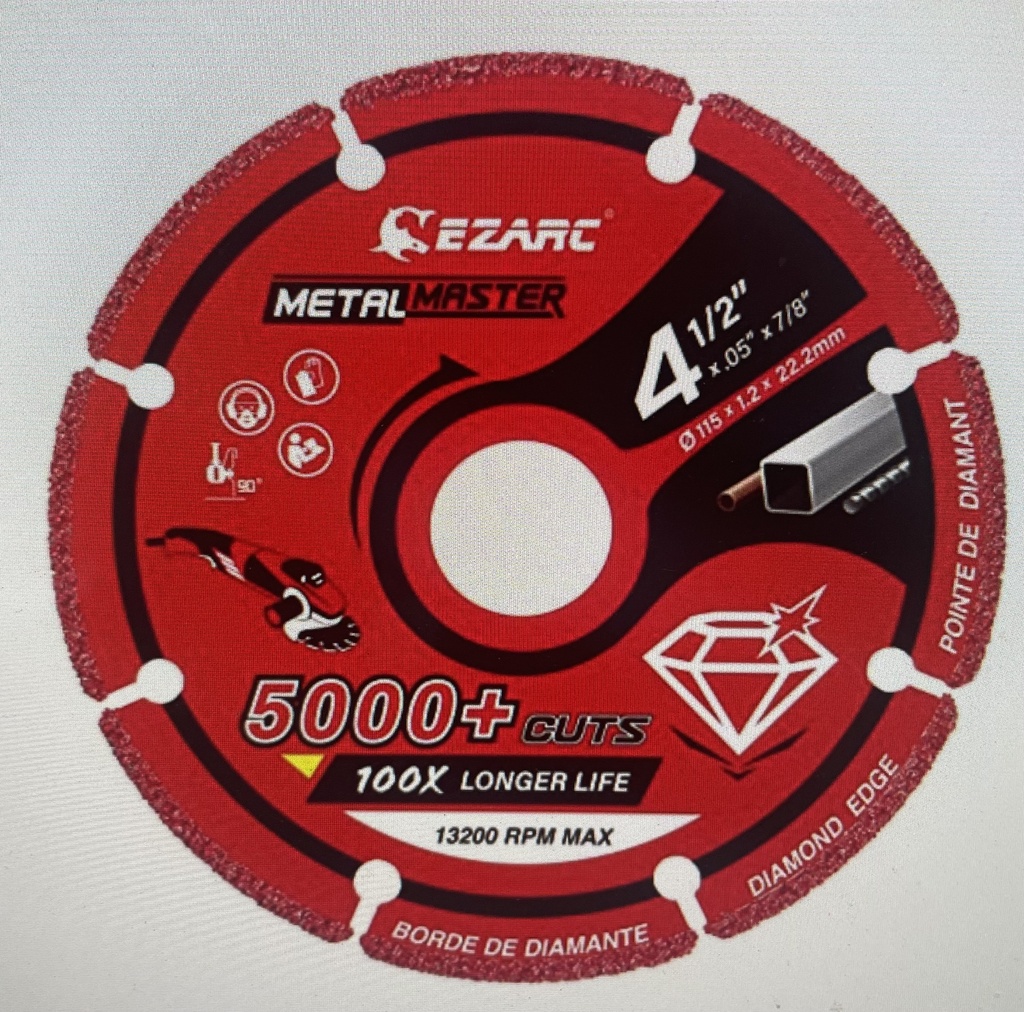 EZARC 4 1/2" METAL KING
