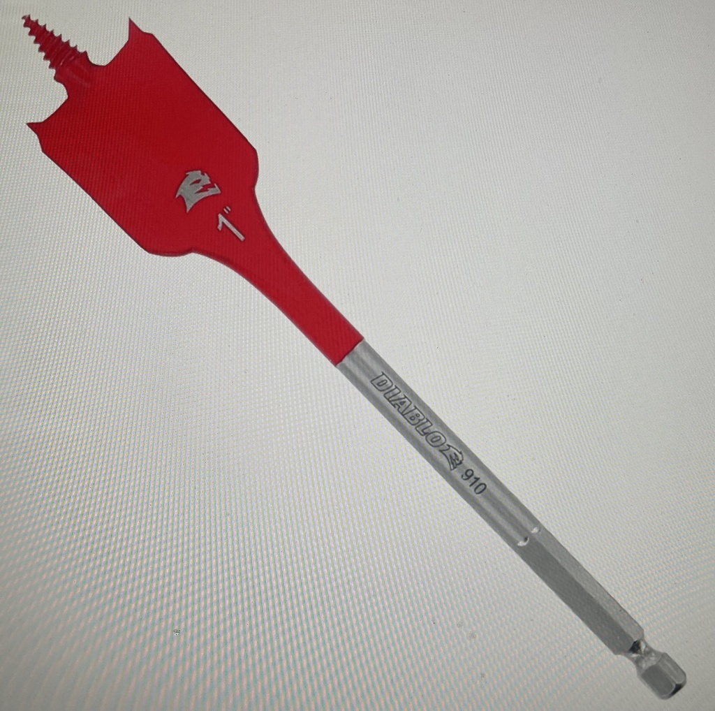 Diablo 1" Spade Bit