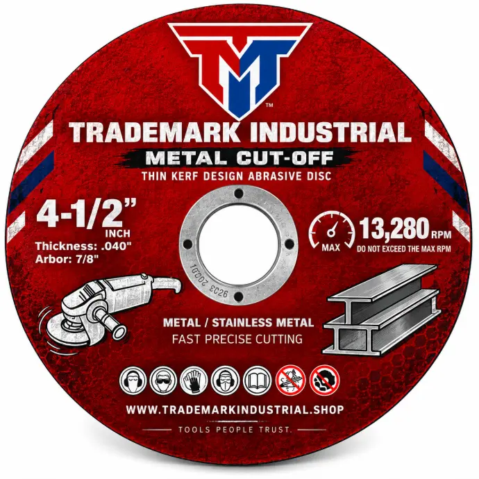 Trademark 4-1/2" T-1 Cut Wheels[41-3]