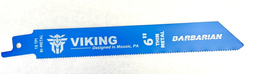 Viking 6" Metal 18 TPI