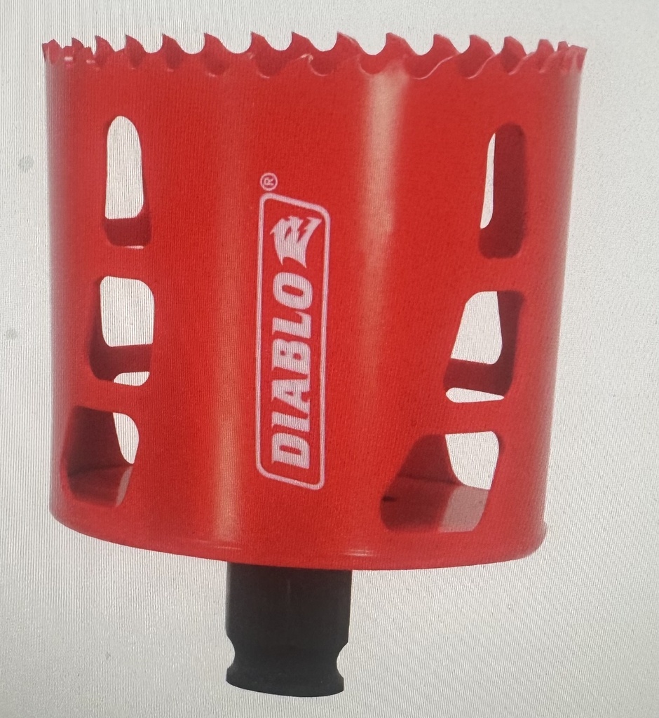 Diablo 2-3/4" Hole Saw Cut