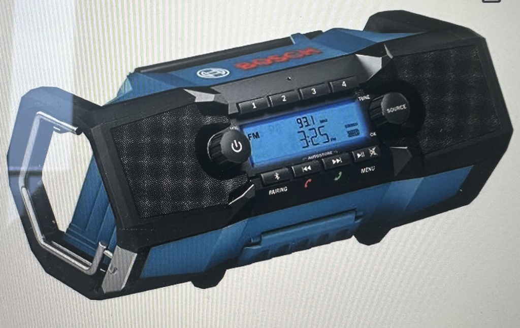Bosch Cordless Bluetooth Radio