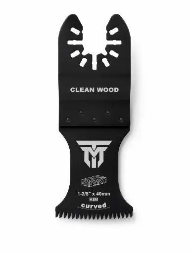 [OTMCTW114] Trademark 1-1/4" Curve Teeth Wood Oscillating Blade [42-2]