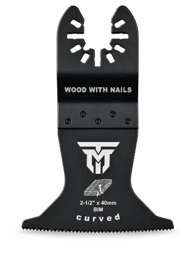 [OTMCTW212] Trademark 2-1/2" Curve Tooth Wood Oscillating Blade [42-2]