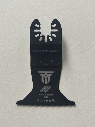 [OTMCTW212] Trademark 2-1/2" Curve Tooth Wood Oscillating Blade [42-2]