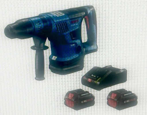 [GBH-18V-36CK24] Bosch SDS Max Rotary Hammer 18V 1-9/16 w 2 8AH Batteries and Charger