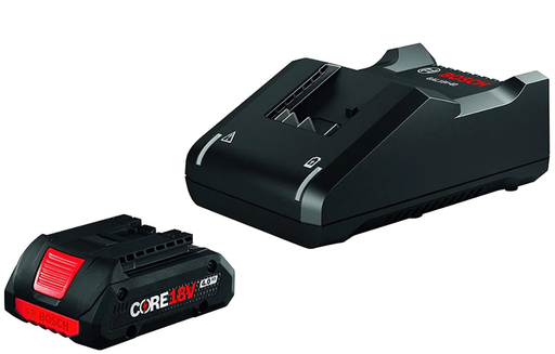 [GXS18V-15N15] Bosch Starter Kit Rapid Charger w/ 4.0AH Battery 