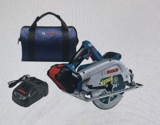 [GKS18V-25CB14] Bosch 18V Pro Factor Circular Saw Kit 7-1/4" w 8AH Batt & Charger
