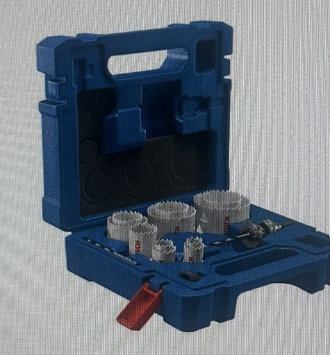 [HBT15M] Bosch 15PC Master Hole Saw Kit