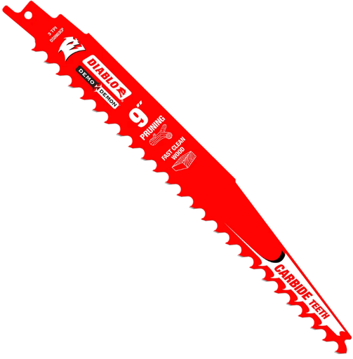 [DS0903CP] Diablo Carbide 9" Pruning 3TPI Sawzall Blade 