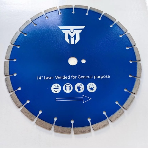 [TM14DIAGP] TM 14" Diamond Blade Laser Welded for General Purpose
