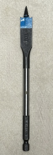 [TMSB12] 1/2" TM Spade Bit with Drill Bit Top