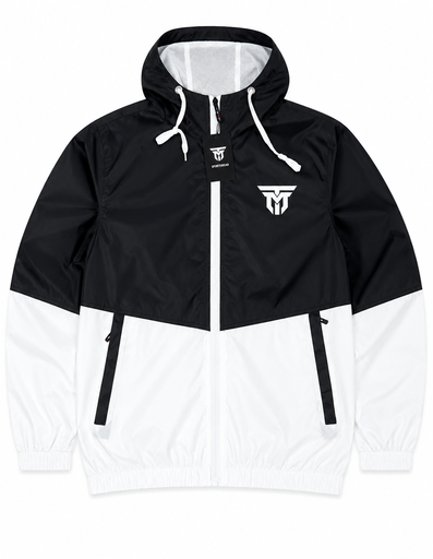 [TMWBBWM] TM Full-Zip Windbreaker B&W (M)