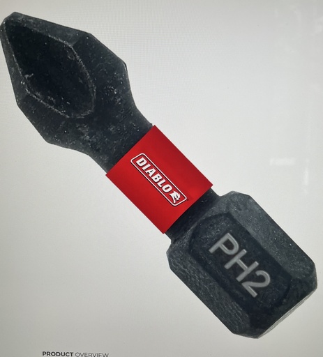 [DPH21P] Diablo1" #2 Phillips Drive Bits[45-4]