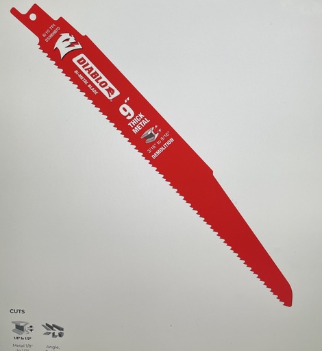 [DS0908BFD] Diablo 9" Metal Demolition 8/10 TPI
