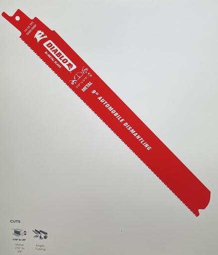 [DS0914WBF] Diablo 9" Met. 14/18 TPI