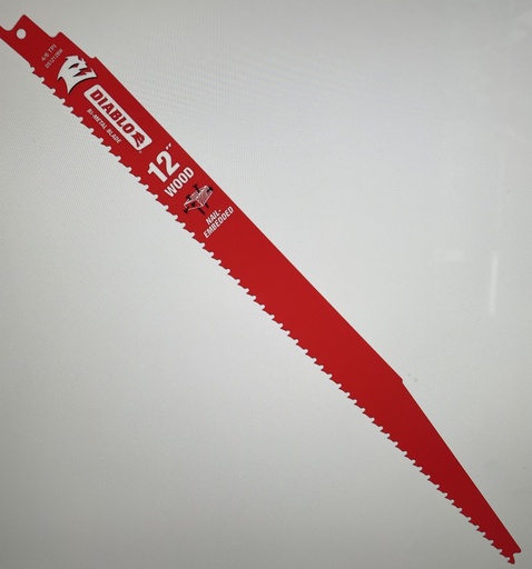 [DS1212BW] Diablo: 12" Wood Recip. Blade