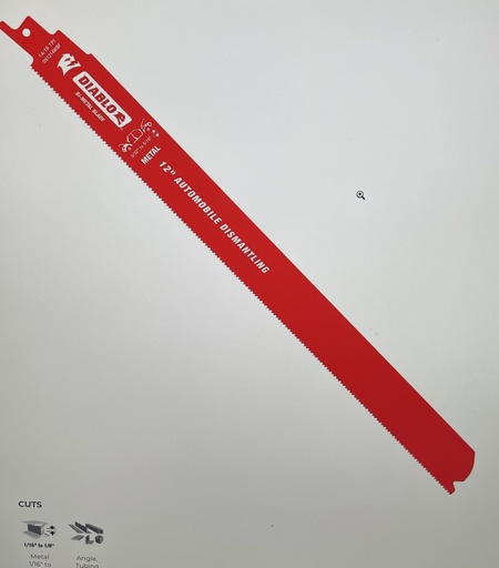 [DS1214WBF] Diablo 12" Metal Demo 14/18 TPI[31-1]