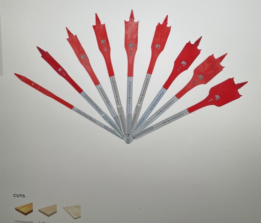 [DSP2930-S9] Diablo 9 pc Spade Bit Set ( 9 - Piece )