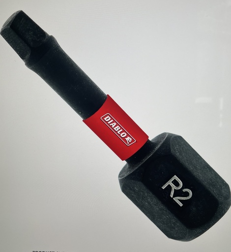 [DSQ21P] Diablo 1" #2 Square Drive Bits