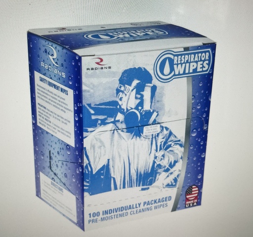 [RW-100] RESPIRATOR WIPES (RADIANS)