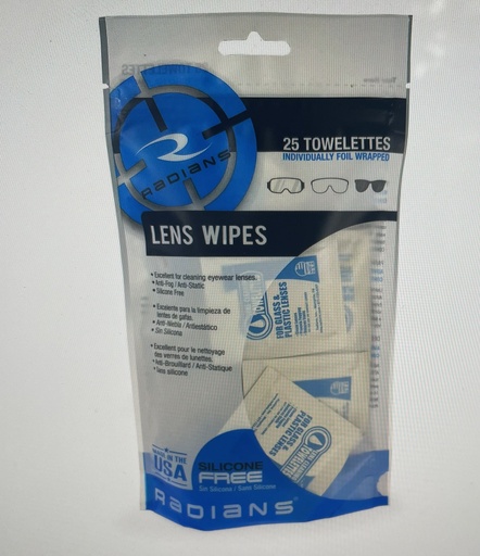 [LCD-100] LENS WIPES (RADIANS)