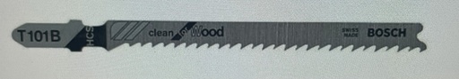 [T101B] Bosch 4" 10TPI Clean For Wood Jigsaw Blade
