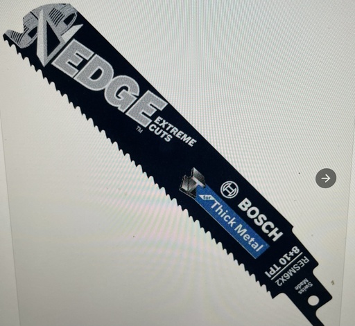 [RESM6X2] Bosch 6" Metal Edge 8/10TPI [31-3]