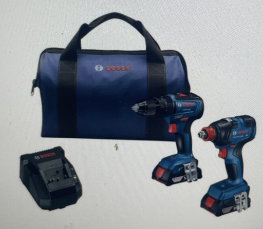 [GXL18V OUT OF STOCK)] Bosch 2 Piece Combo Kit