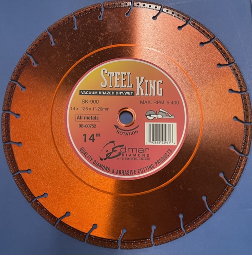 [DB-00752] Edmar 14" Steel King