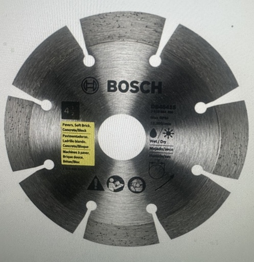 [DB4541S (OUT OF STCOK)] Bosch 4-1/2" Segmented Dia. Blade